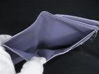 Bottega Veneta Bifold Wallet Intrecciato Purple Leather Silver — view 4