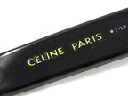 Celine Sunglasses Macadam Black Lens Clear Brown Acetate Eyewear — view 4
