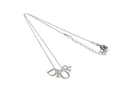 Dior Necklace Silver Metal Logo