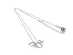 Dior Necklace Silver Metal Logo