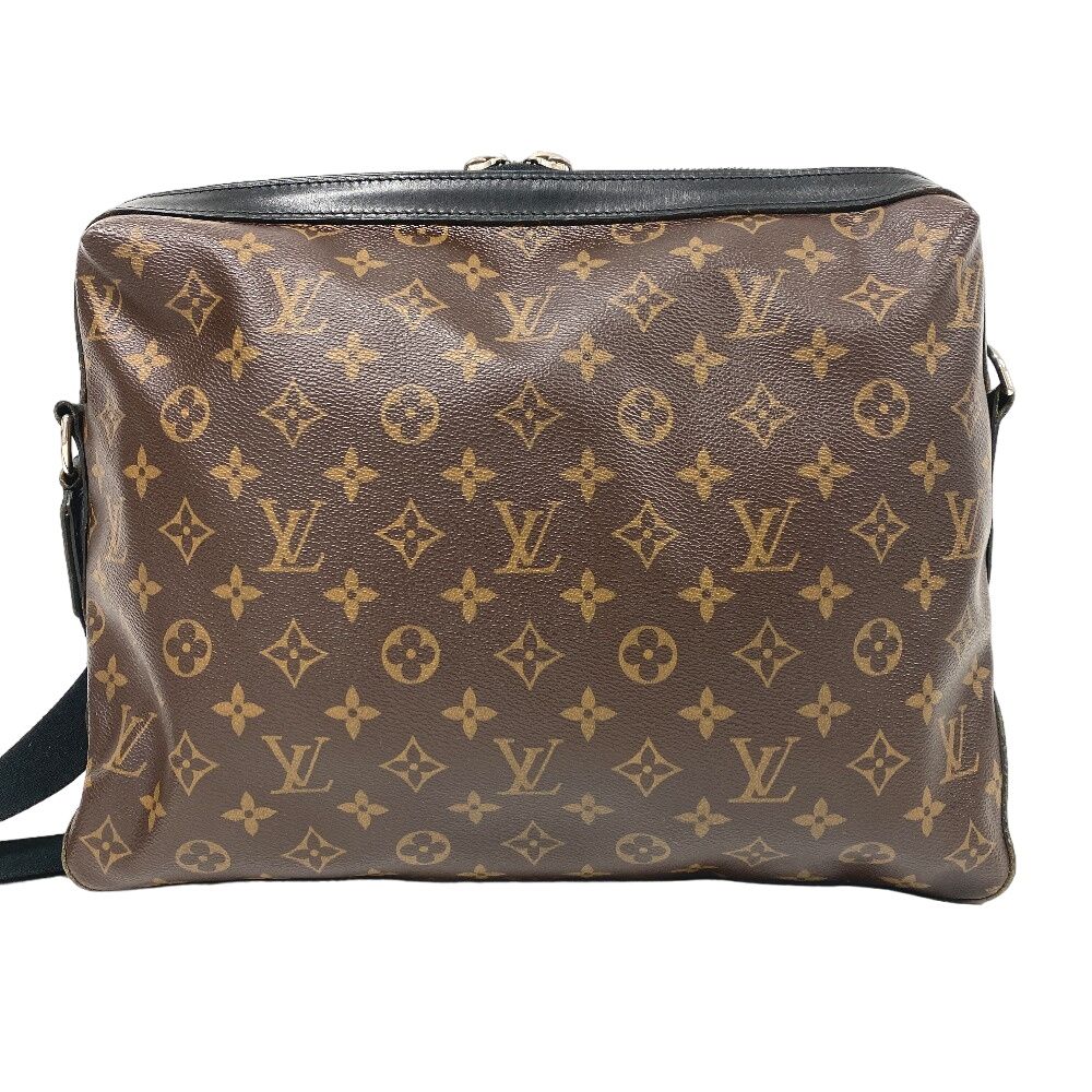 Louis Vuitton Torres Monogram Macassar Leather Shoulder Bag Brown — view 2