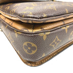Louis Vuitton Pochette Metis Monogram Reverse Shoulder Bag Brown — view 4