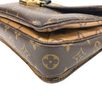 Louis Vuitton Pochette Metis Monogram Reverse Shoulder Bag Brown — view 3