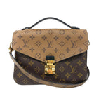 Louis Vuitton Pochette Metis Monogram Reverse Shoulder Bag Brown