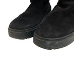 Louis Vuitton Bree the Line Suede Boots Black — view 4