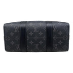 Louis Vuitton City Keepall Shoulder Bag Monogram Eclipse Black Gray — view 5