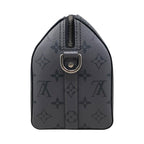 Louis Vuitton City Keepall Shoulder Bag Monogram Eclipse Black Gray — view 3