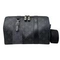 Louis Vuitton City Keepall Shoulder Bag Monogram Eclipse Black Gray