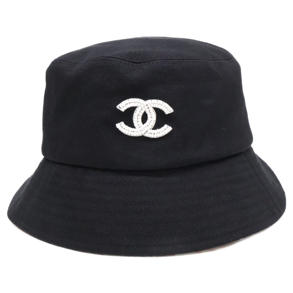 Chanel Beads CC Logo Cotton Bucket