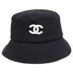 Chanel Beads CC Logo Cotton Bucket