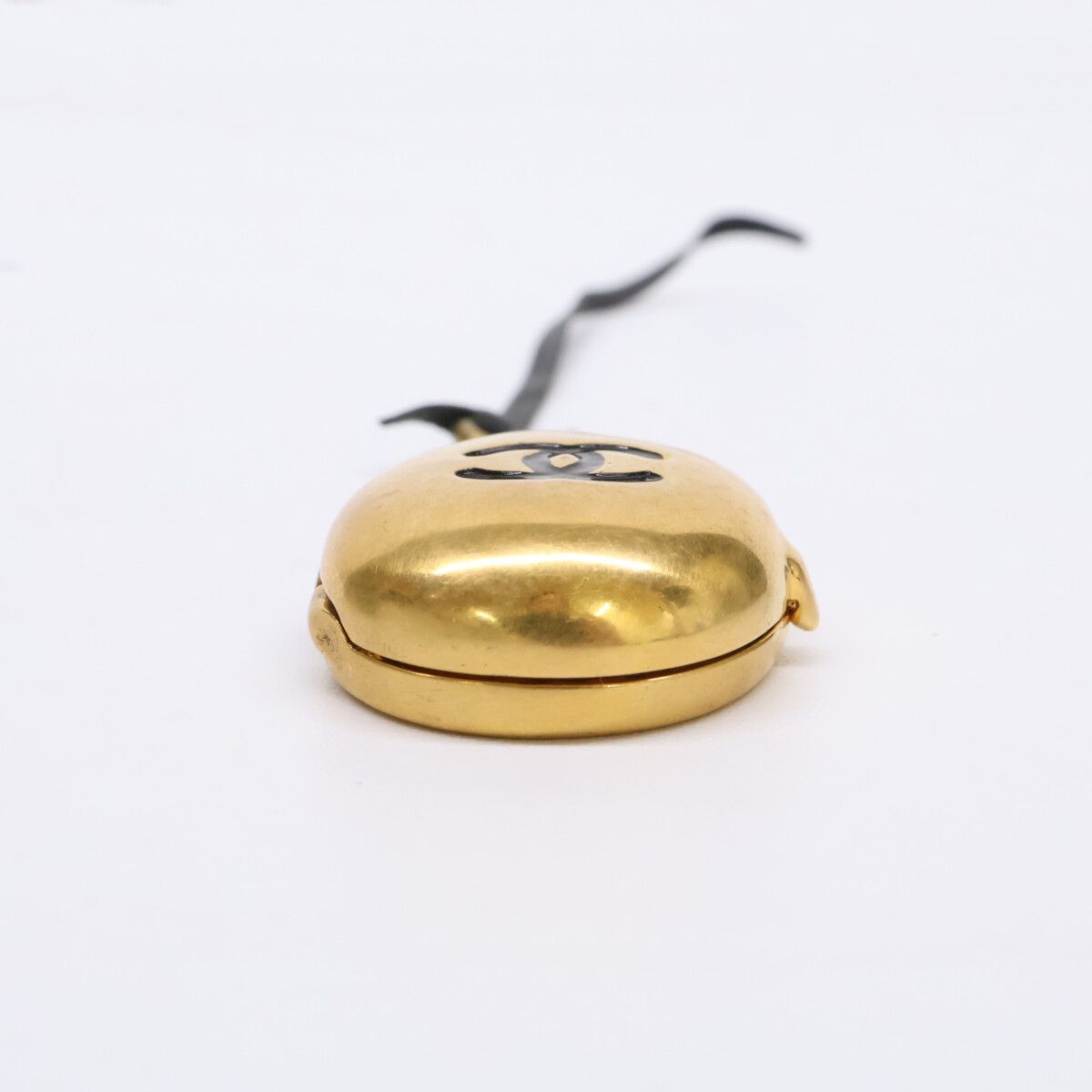 Chanel CC Logo Locket Pendant Mirror — view 3