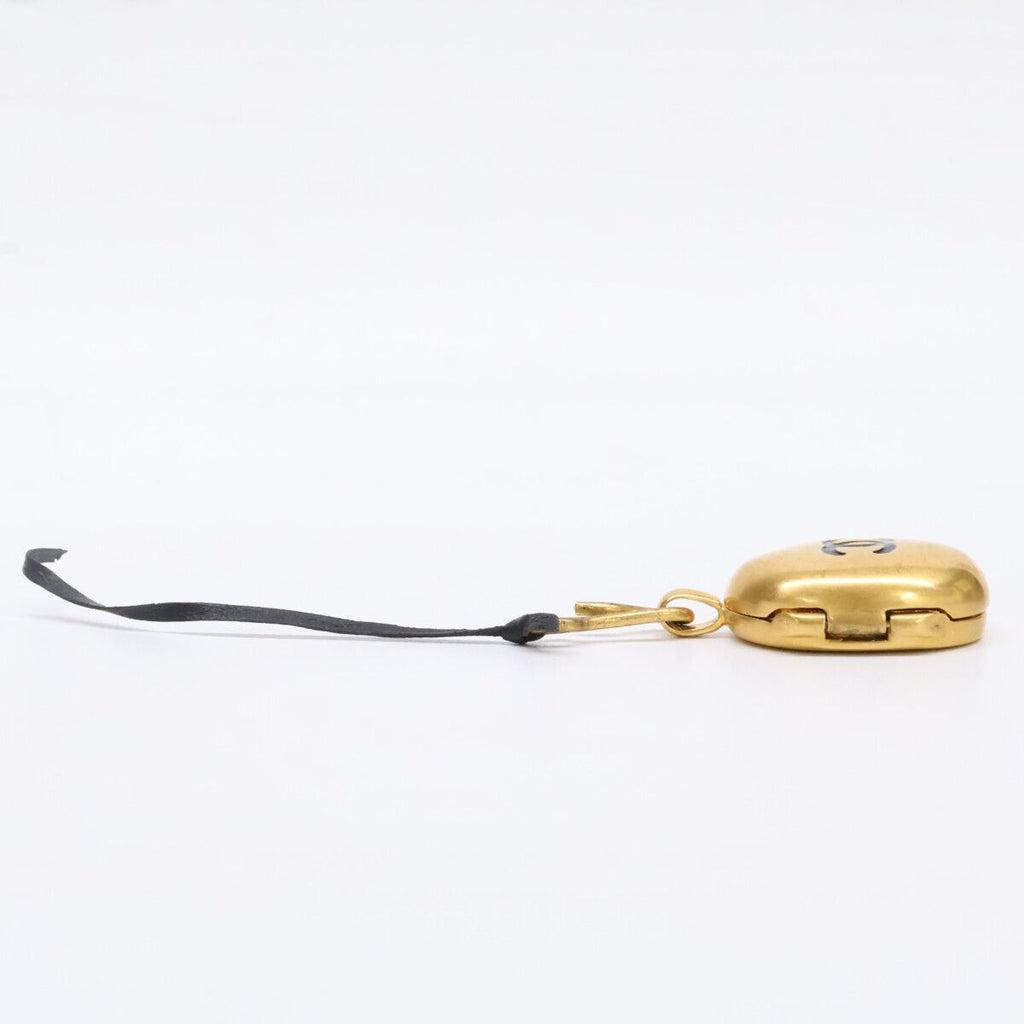 Chanel CC Logo Locket Pendant Mirror — view 4