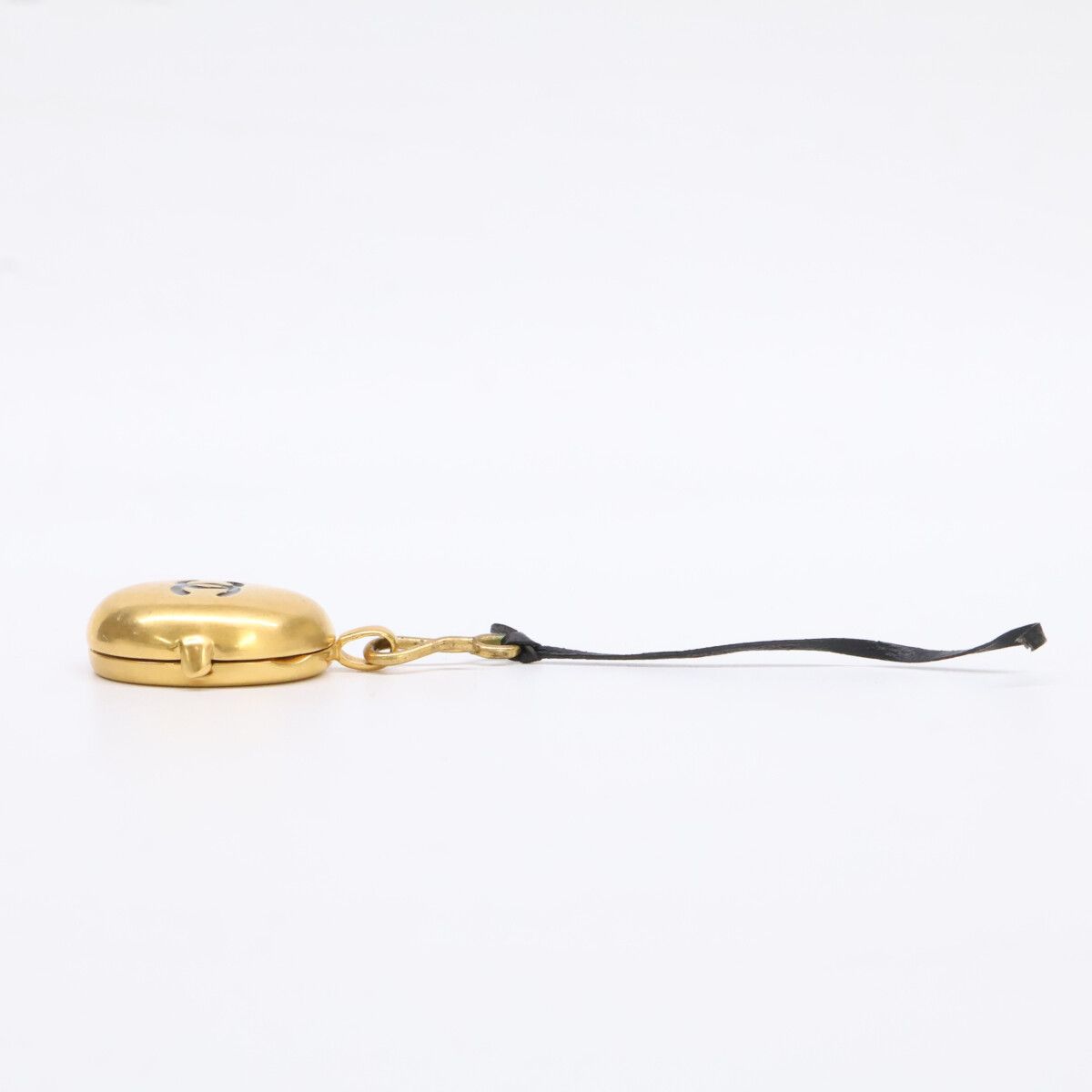 Chanel CC Logo Locket Pendant Mirror — view 2