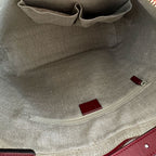 Gucci Shoulder Bag Leather Micro GG Red Hand Going Out Everyday — view 7