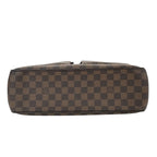 Louis Vuitton Tote Damier Canvas Uzes Ebene Brown Shoulder — view 3