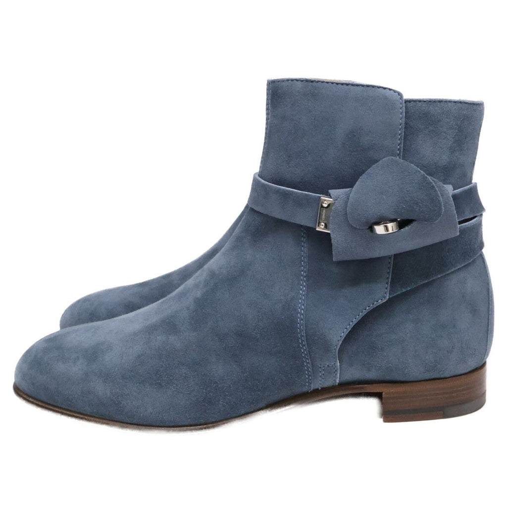 Hermes Neo Suede Kelly Strap Short Boots — view 2