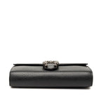 Gucci Dionysus Chain Wallet Shoulder Bag Black Leather — view 3