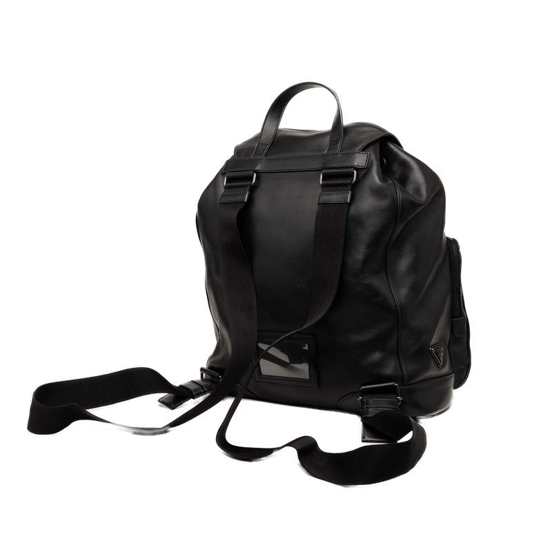 Prada Backpack Black Leather — view 2