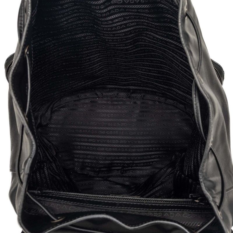 Prada Backpack Black Leather — view 4