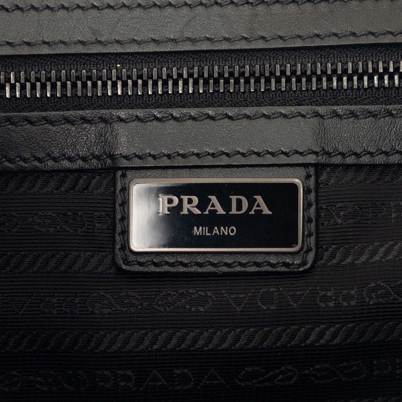Prada Backpack Black Leather — view 5