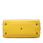 Saint Laurent Sac de Jour Mini 2-Way Shoulder Bag Yellow Leather — view 3