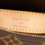 Louis Vuitton Monogram Naviglio Crossbody Shoulder Bag Brown Leather — view 5
