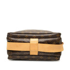 Louis Vuitton Monogram Naviglio Crossbody Shoulder Bag Brown Leather — view 3