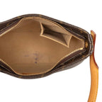 Louis Vuitton Monogram Looping Shoulder Bag Brown Leather — view 5