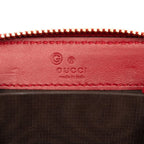 Gucci Micro Guccissima Coin Case Red Leather — view 6