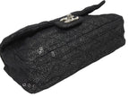 Chanel Quilted 23 S Flap Chain Shoulder Bag CC Logo Sequins Silver — view 5
