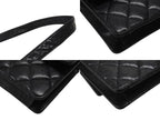 Chanel Bag Caviar Leather CC Logo Black Vintage Gold — view 7