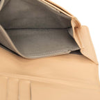 Chanel CC Logo Wallet Beige Caviar Leather — view 4