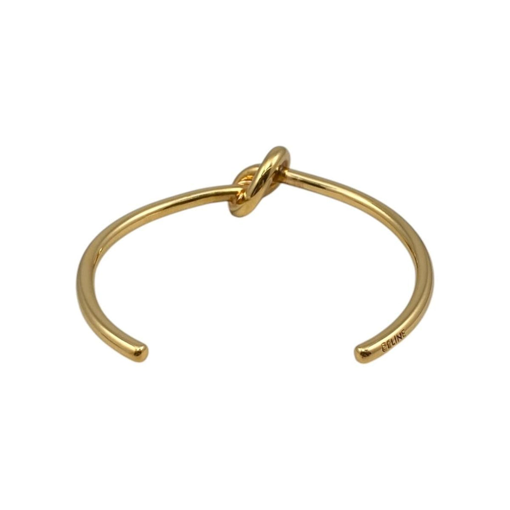 Celine Bracelet Knot Extra Thin C1 Gold Finish Brass — view 2