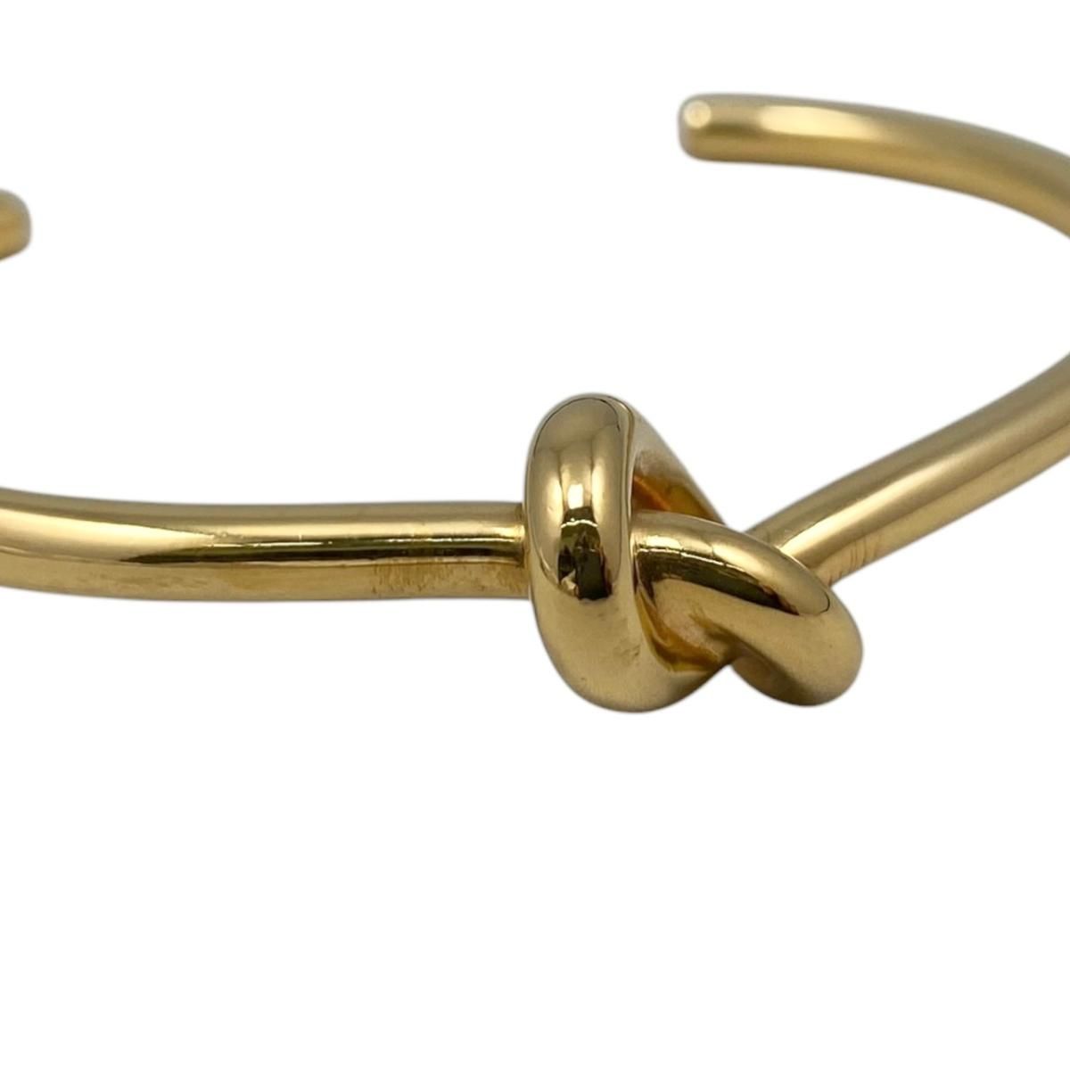 Celine Bracelet Knot Extra Thin C1 Gold Finish Brass — view 5