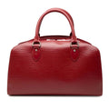 Louis Vuitton Epi Pont Neuf PM Handbag Ruby Red Leather