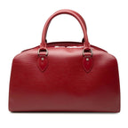 Louis Vuitton Epi Pont Neuf PM Handbag Ruby Red Leather