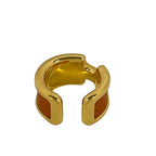 Hermes Earrings Olympe Gold Orange — view 3