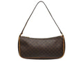 Celine Hobo Mini Andbag Pouch Macadam Pattern Brown