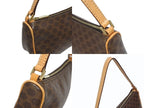 Celine Hobo Mini Andbag Pouch Macadam Pattern Brown — view 5