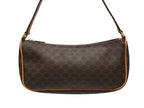 Celine Hobo Mini Andbag Pouch Macadam Pattern Brown — view 2
