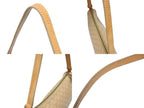 Celine Hobo Mini Handbag Pouch Macadam Pattern Beige — view 6