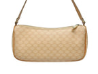 Celine Hobo Mini Handbag Pouch Macadam Pattern Beige — view 2