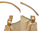 Celine Hobo Mini Handbag Pouch Macadam Pattern Beige — view 7