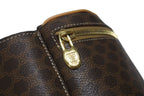 Celine Macadam Waist Bag Leather Brown Gold — view 4