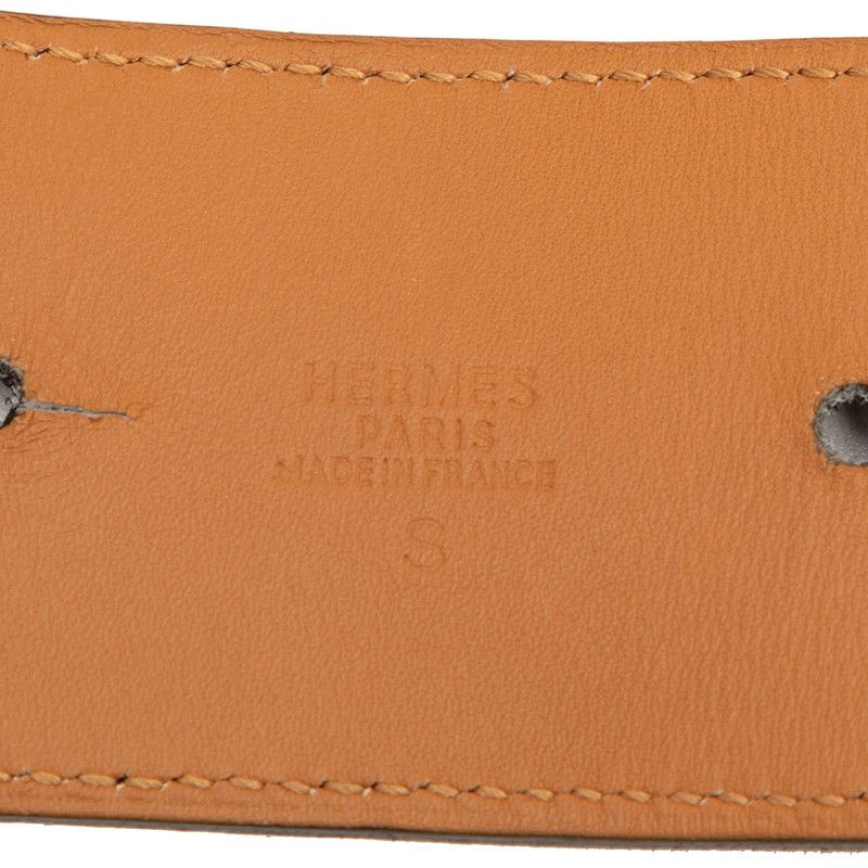 Hermes Collier de Chien 80 Brown Leather 1- Belt — view 5