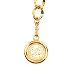Chanel 31 Rue Cambon le CC Logo Vintage Chain Belt Gold Plated — view 2
