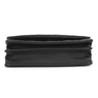 Chanel Chain Wallet Quilted Camellia Ribbon Lambskin Black — view 3