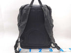 Prada Backpack Triangle Logo Black Nylon White Tag Silver — view 2