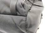 Prada Backpack Triangle Logo Black Nylon White Tag Silver — view 4