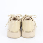 Prada Leather Low Cut Sneakers Lace Up Shoes Flat — view 4